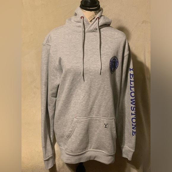 Yellowstone Other - Yellowstone Dutton Ranch Wear the Brand Gray S Hooded Sweatshirt